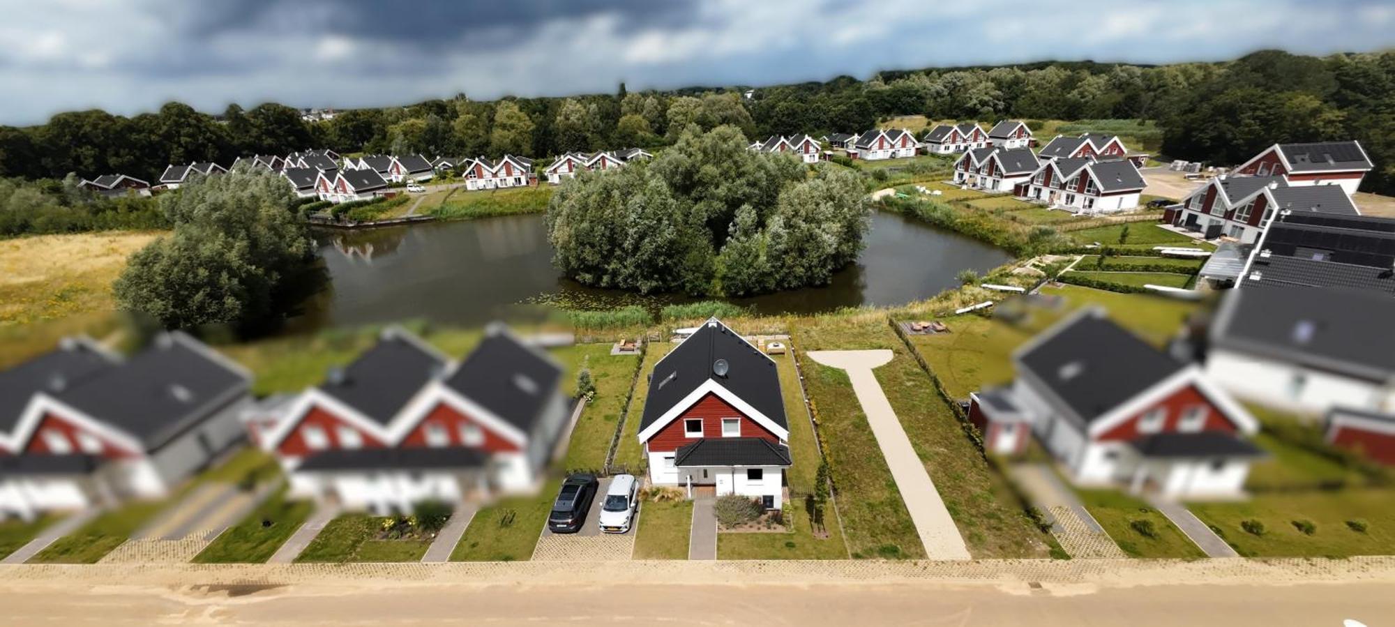 Malerisch Am See Mit Kamin, Sauna & Whirlpool Nordhorn Esterno foto